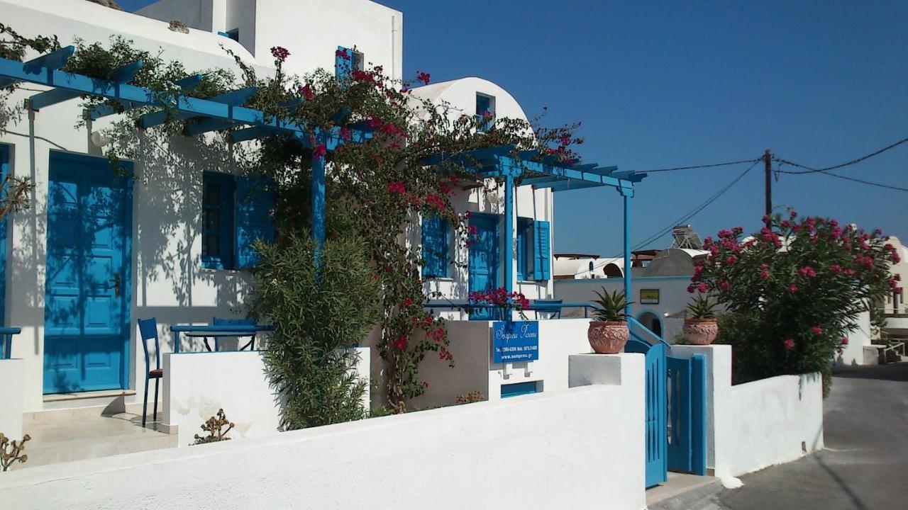 Semprou Rooms Períssa Extérieur photo